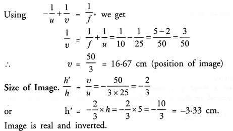 NCERT Solutions for Class 10 Science Chapter 10 Light Reflection and Refraction 7